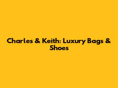 Charles & Keith: Luxury Bags & Shoes