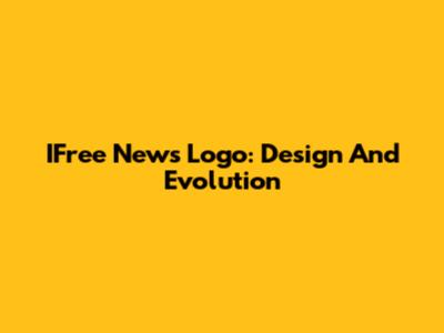 IFree News Logo: Design And Evolution