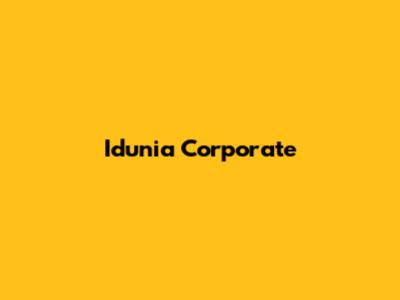Idunia Corporate