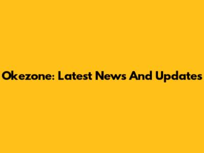 Okezone: Latest News And Updates