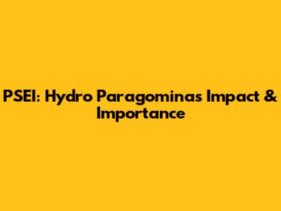 PSEI: Hydro Paragominas' Impact & Importance