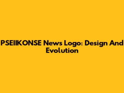 PSEIIKONSE News Logo: Design And Evolution
