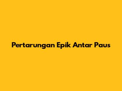 Pertarungan Epik Antar Paus