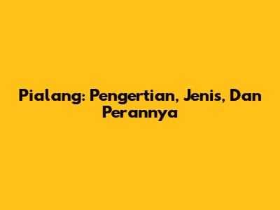 Pialang: Pengertian, Jenis, Dan Perannya